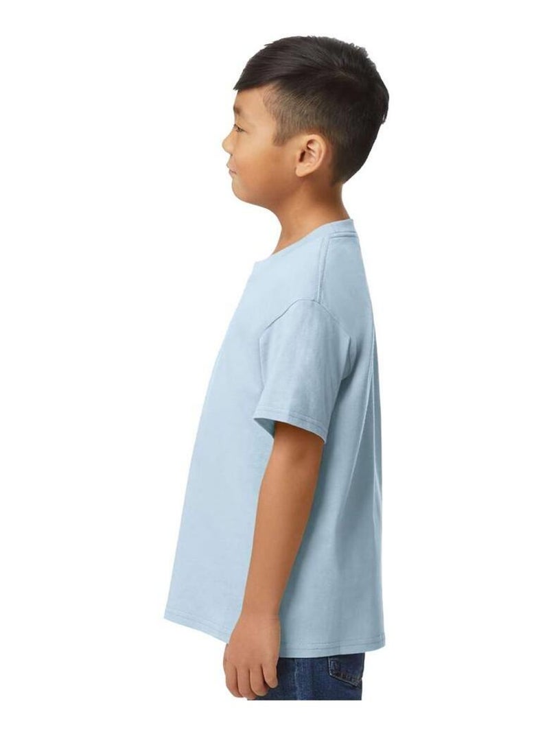 Gildan - T-shirt Bleu clair - Kiabi