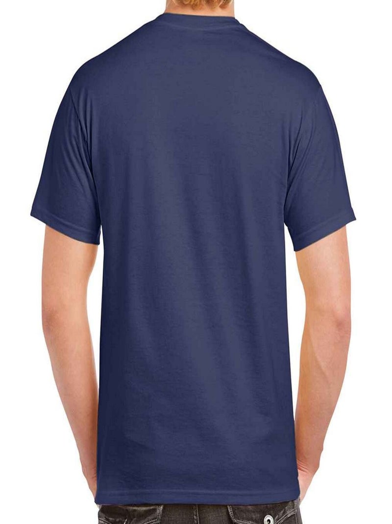 Gildan - T-shirt Bleu - Kiabi