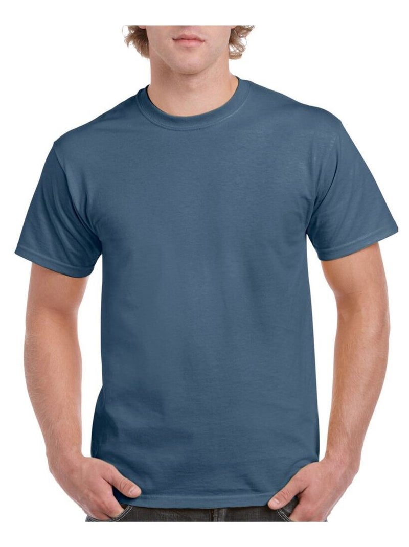Gildan - T-shirt Bleu foncé - Kiabi