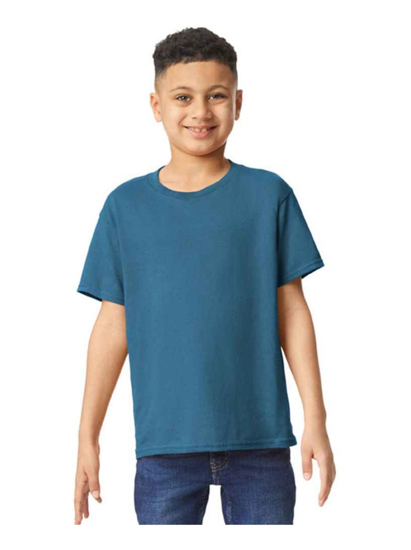 Gildan - T-shirt Bleu foncé - Kiabi