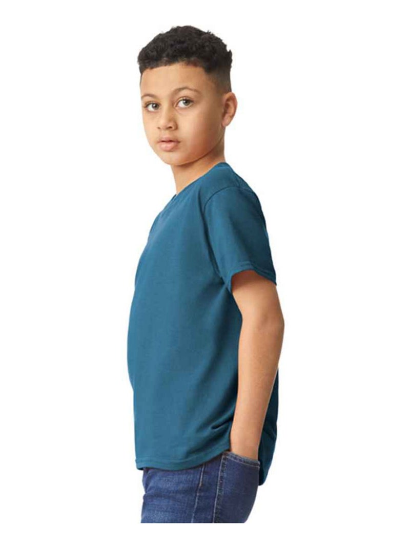 Gildan - T-shirt Bleu foncé - Kiabi