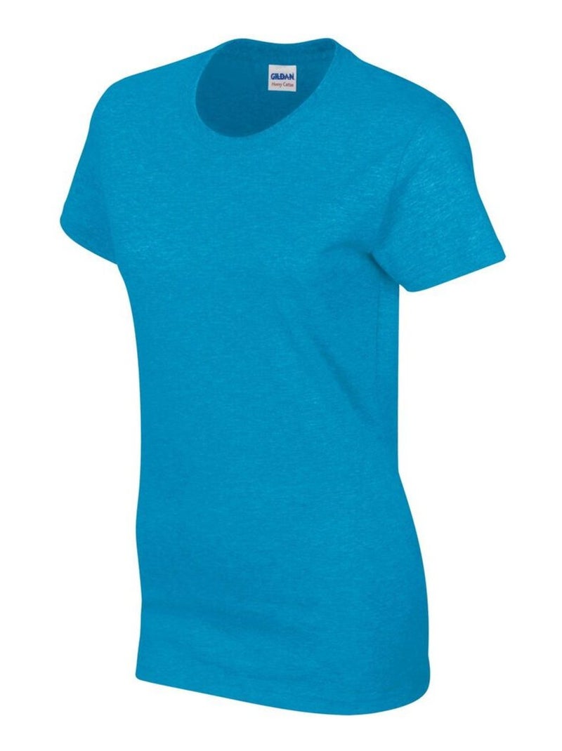 Gildan - T-shirt Bleu saphir - Kiabi