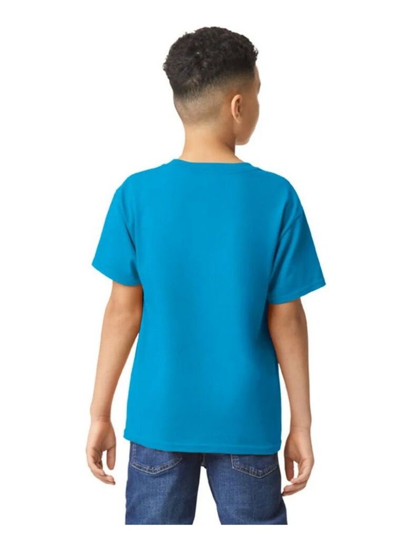 Gildan - T-shirt Bleu saphir - Kiabi