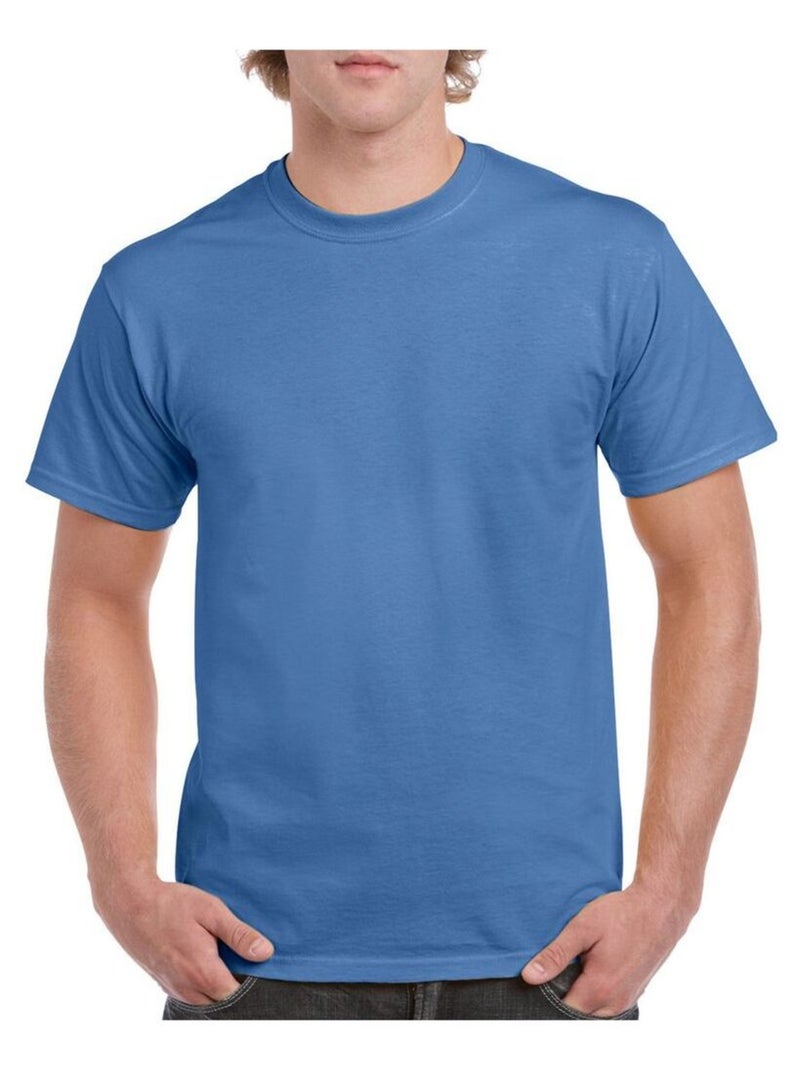 Gildan - T-shirt Bleu saphir - Kiabi