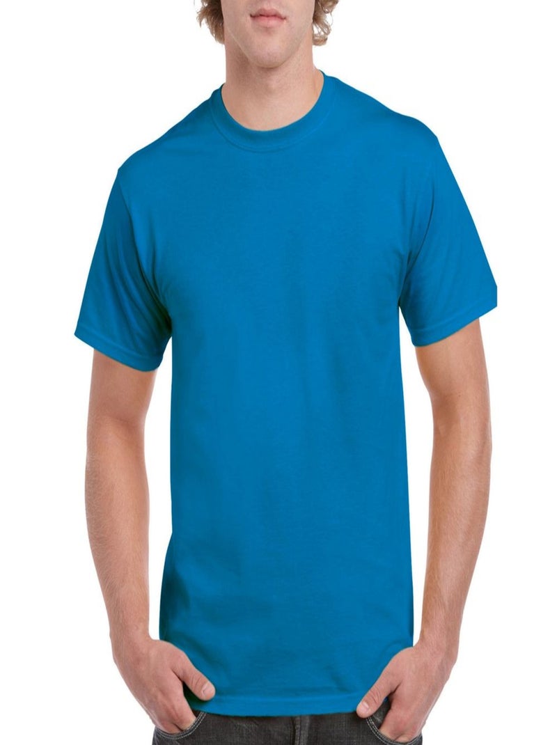 Gildan - T-shirt Bleu saphir - Kiabi