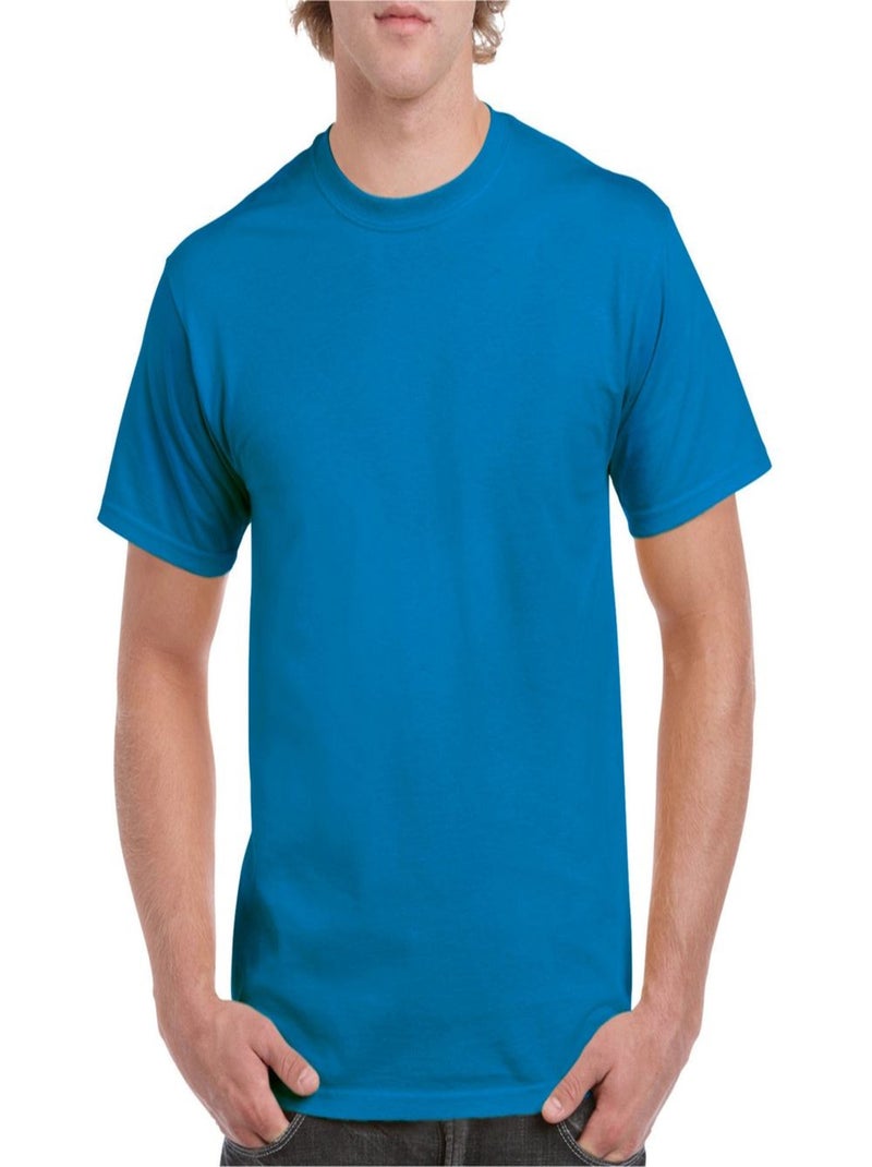 Gildan - T-shirt Bleu saphir - Kiabi