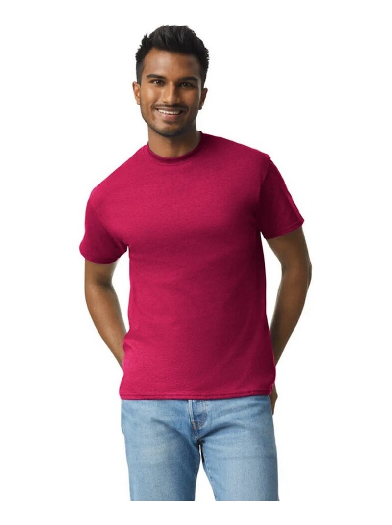 Gildan - T-shirt Bordeaux - Kiabi