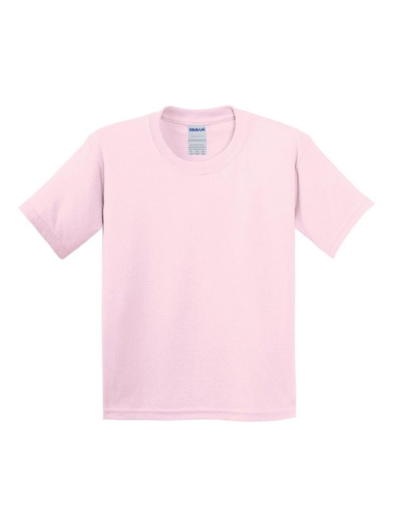 Gildan - T-Shirt doux Rose clair - Kiabi