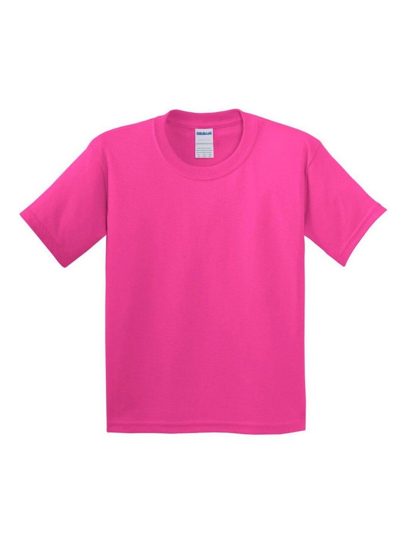 Gildan - T-Shirt doux Rose foncé - Kiabi