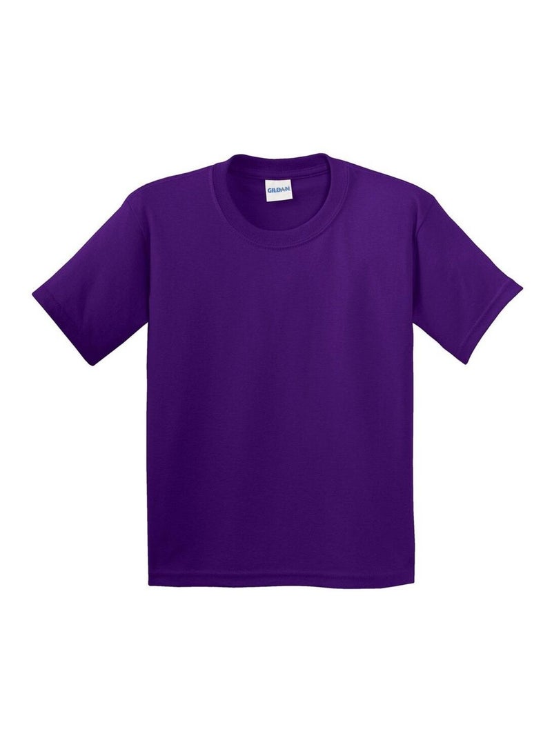 Gildan - T-Shirt doux Rouge pourpre - Kiabi