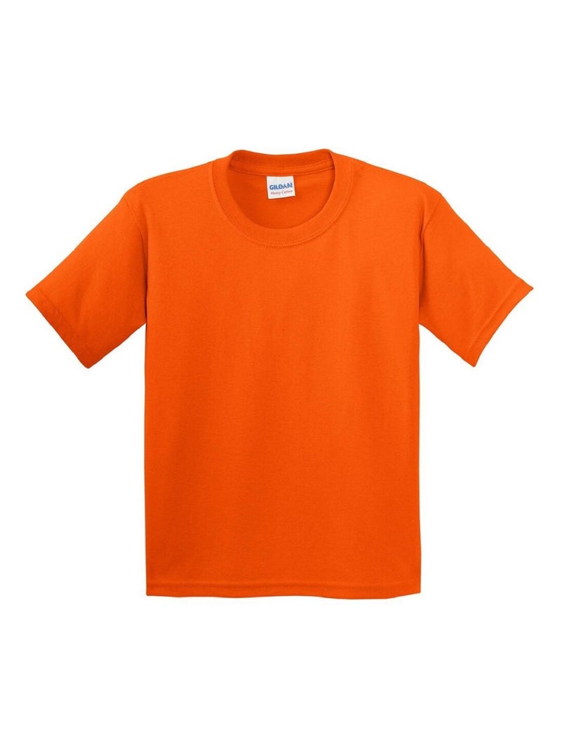 Gildan - T-Shirt en coton Orange - Kiabi