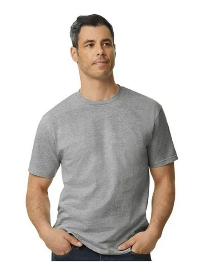 Gildan - T-shirt Gris - Kiabi