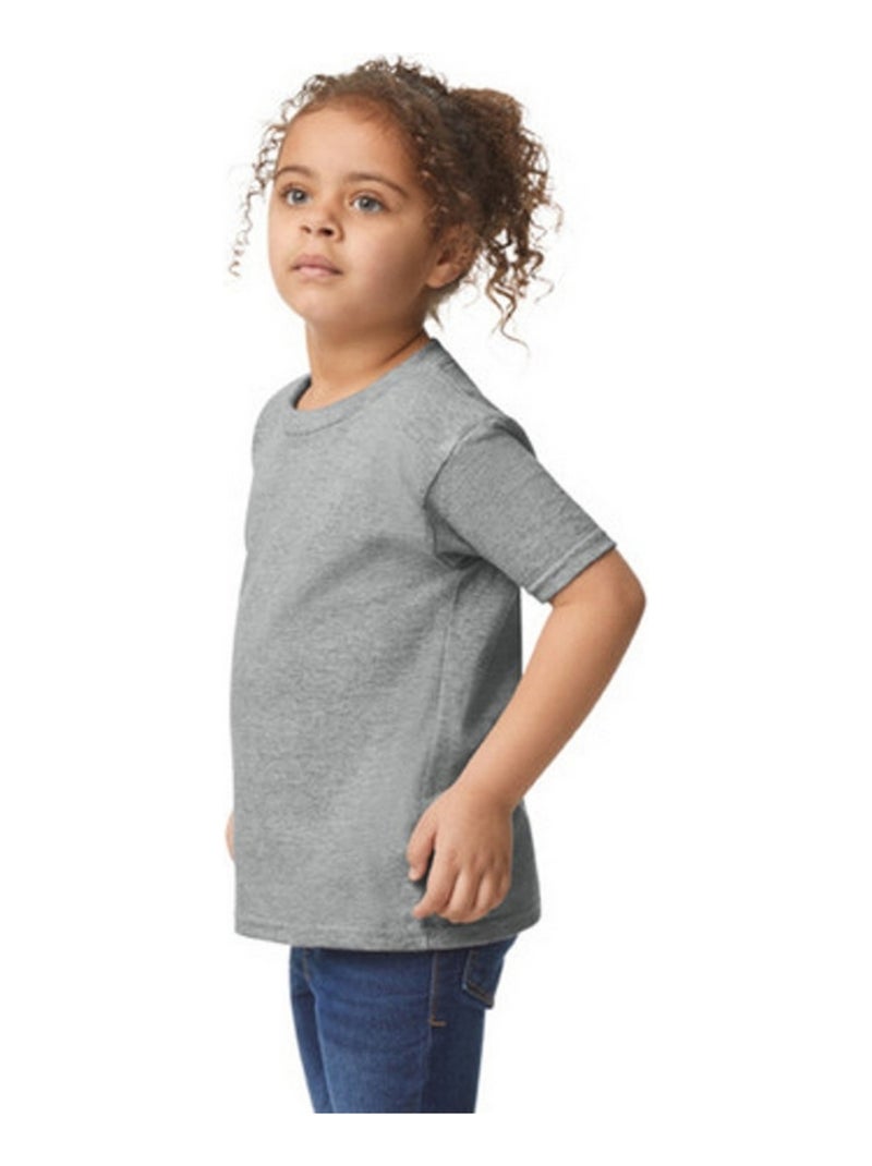 Gildan - T-shirt Gris - Kiabi