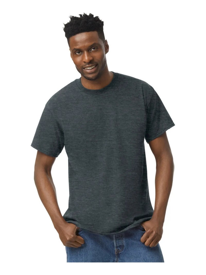 Gildan - T-shirt Gris - Kiabi