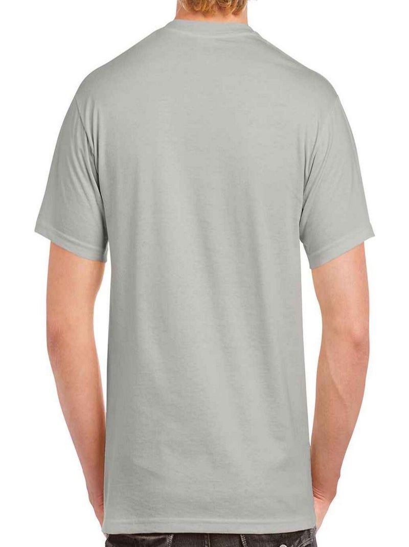 Gildan - T-shirt Gris - Kiabi