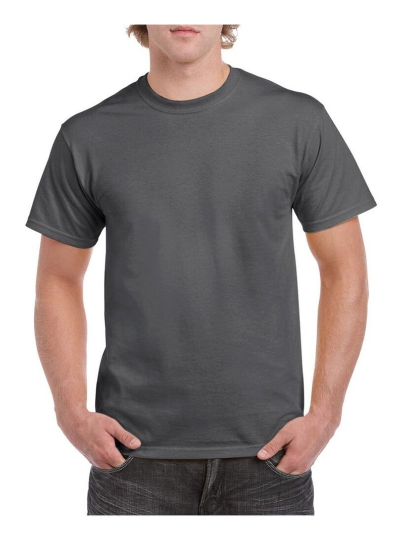 Gildan - T-shirt Gris foncé - Kiabi
