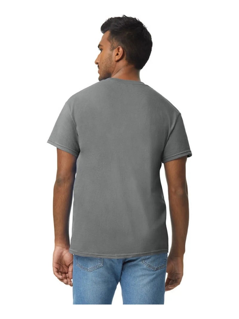 Gildan - T-shirt Gris moyen - Kiabi