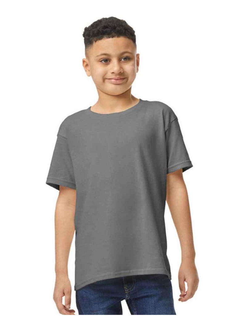 Gildan - T-shirt Gris moyen - Kiabi