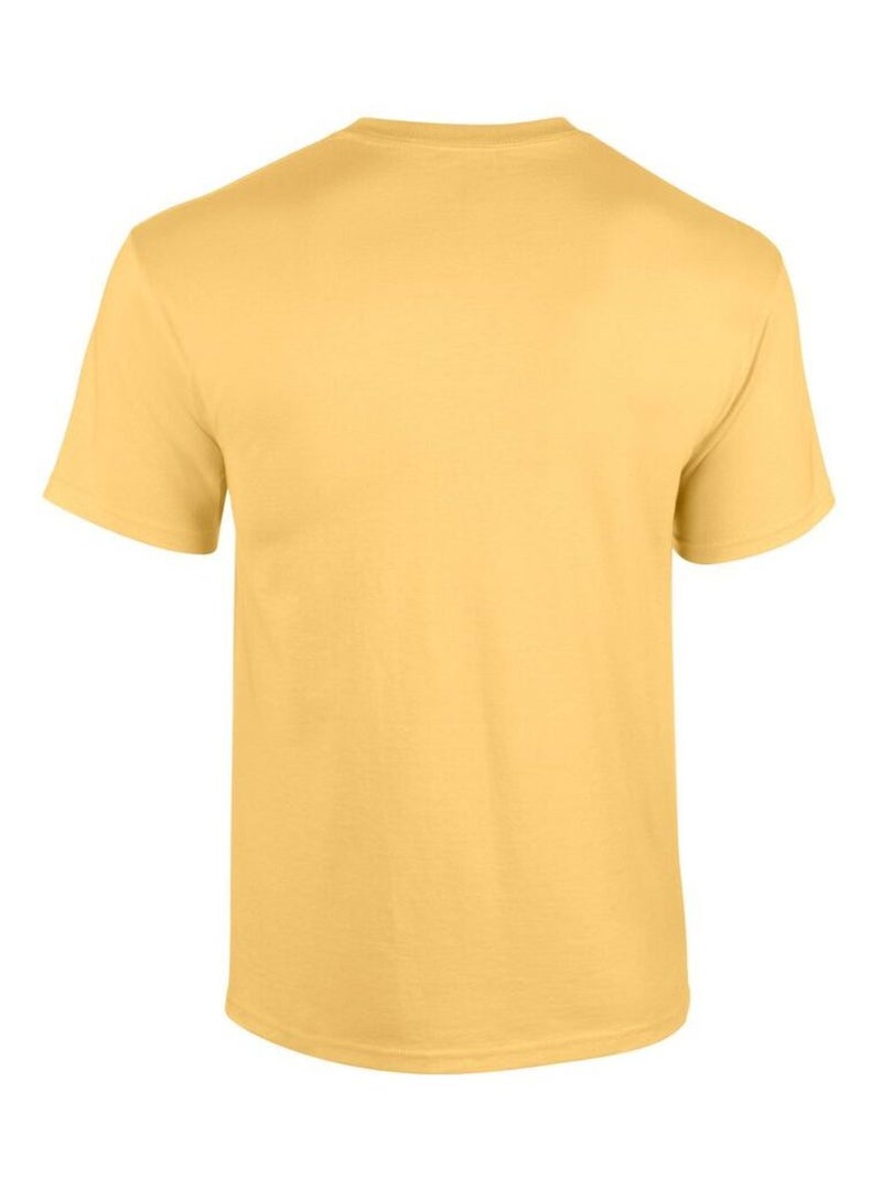 Gildan - T-shirt Jaune clair - Kiabi