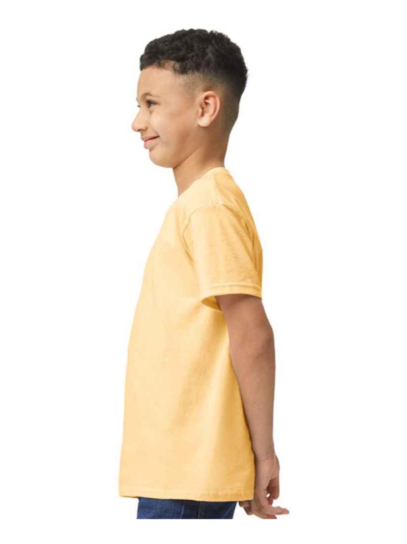 Gildan - T-shirt Jaune clair - Kiabi