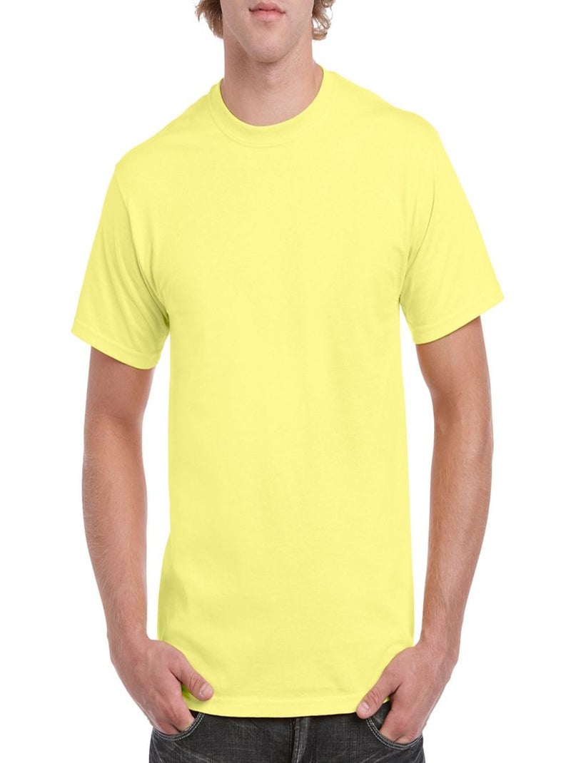 Gildan - T-shirt Jaune - Kiabi