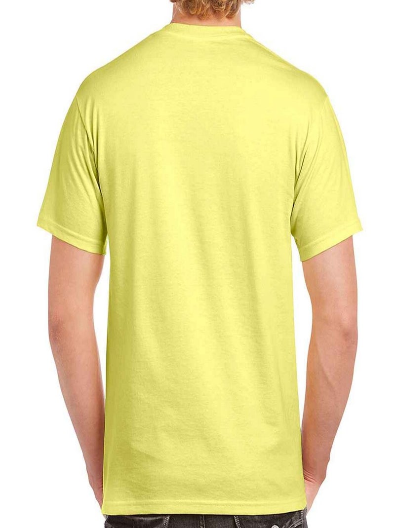 Gildan - T-shirt Jaune - Kiabi