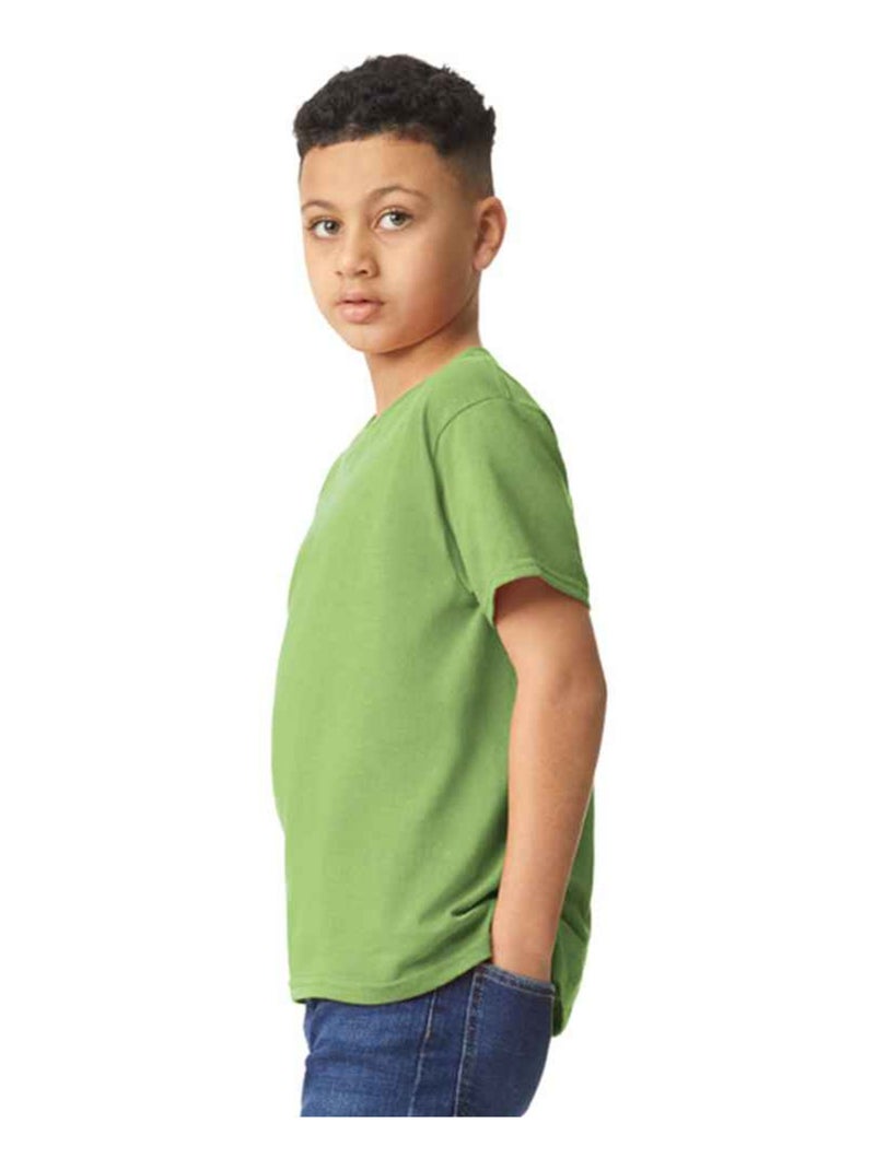 Gildan - T-shirt Jaune foncé - Kiabi