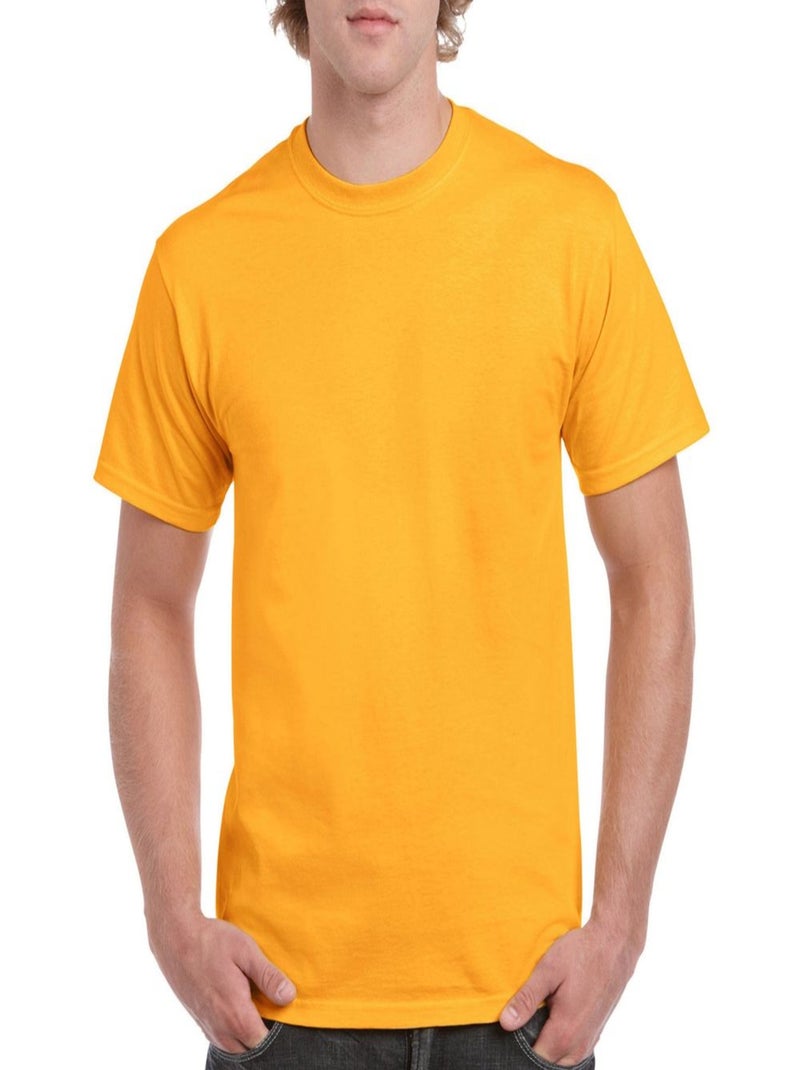 Gildan - T-shirt Jaune or - Kiabi