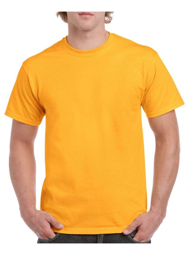 Gildan - T-shirt Jaune or - Kiabi