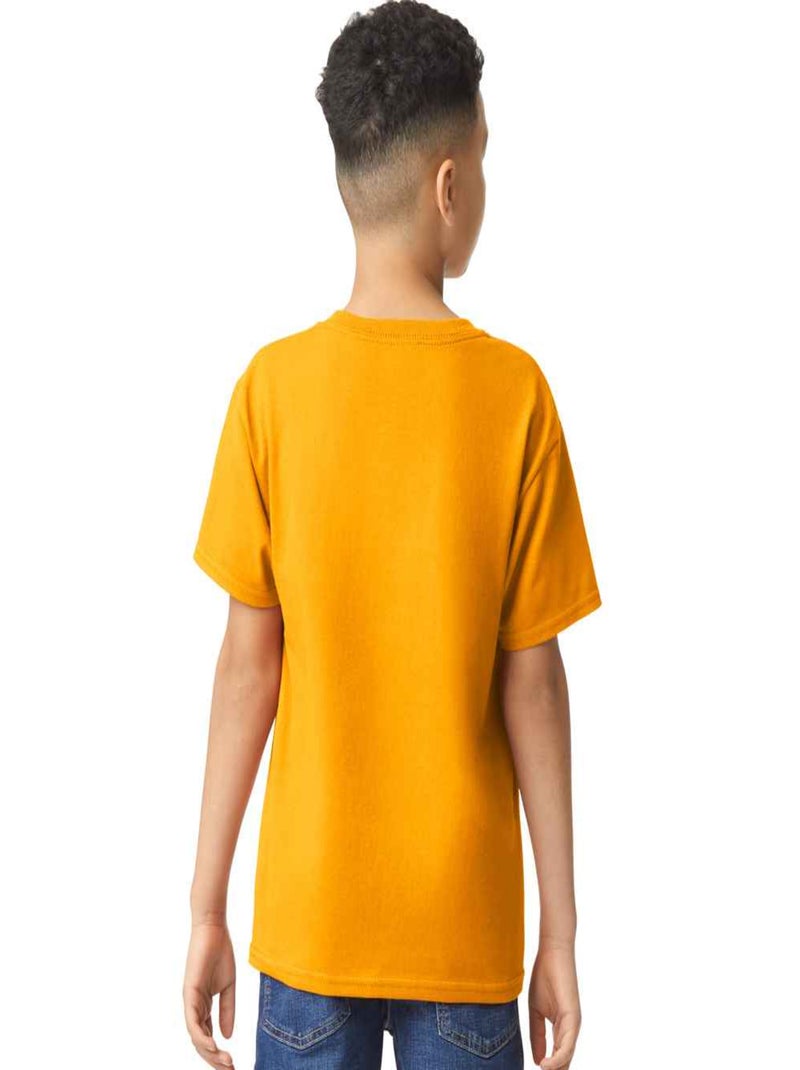 Gildan - T-shirt Jaune or - Kiabi