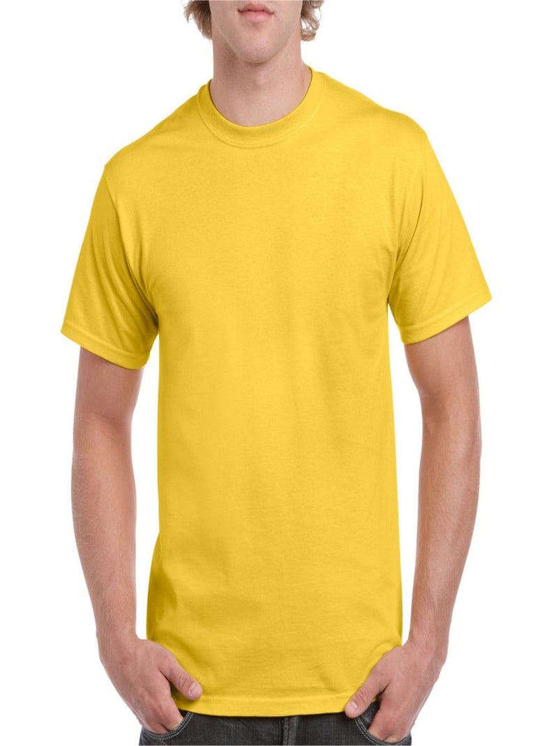 Gildan - T-shirt Jaune poussin - Kiabi