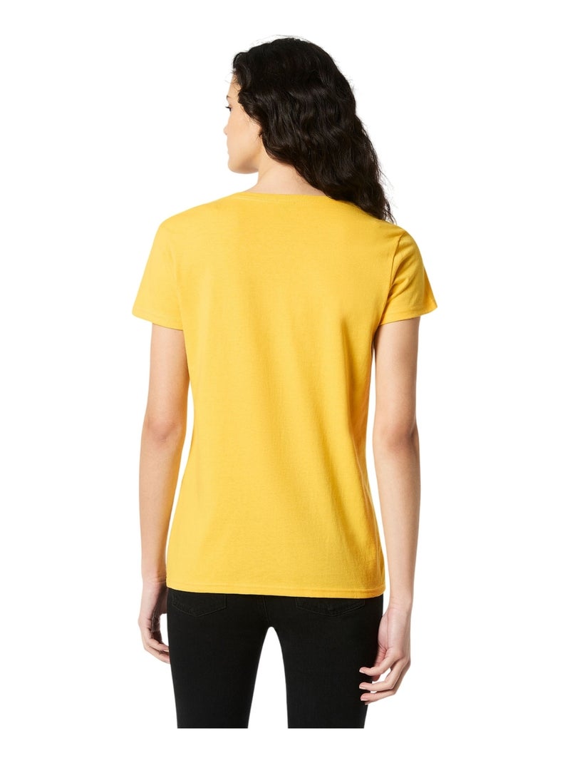 Gildan - T-shirt Jaune poussin - Kiabi