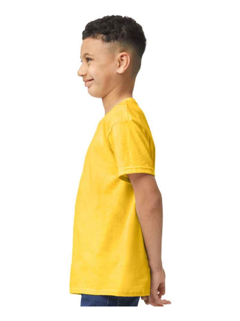 Gildan - T-shirt Jaune poussin - Kiabi