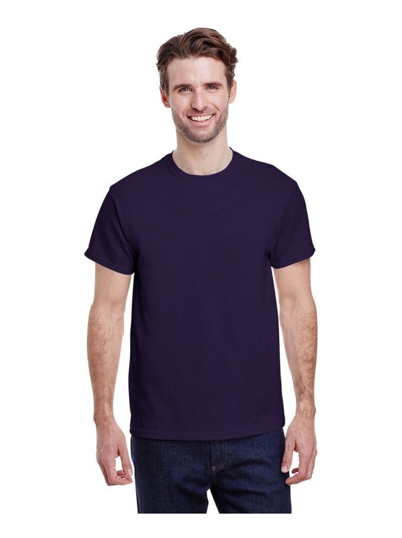 Gildan - T-shirt manches courtes HEAVY COTTON Noir - Kiabi