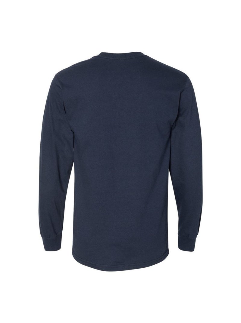 Gildan - T-shirt manches longues HAMMER Bleu foncé - Kiabi