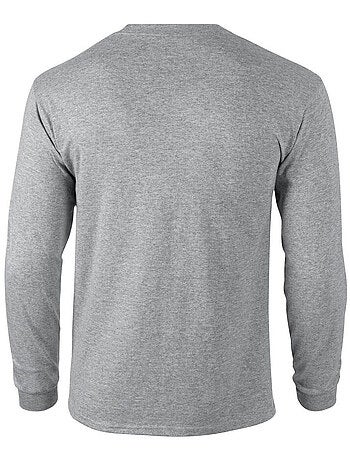 Gildan - T-shirt manches longues motif/style uni