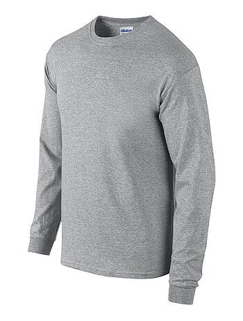 Gildan - T-shirt manches longues motif/style uni