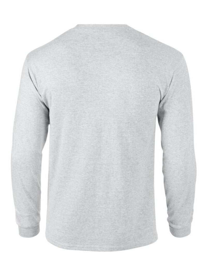 Gildan - T-shirt manches longues ULTRA Gris - Kiabi