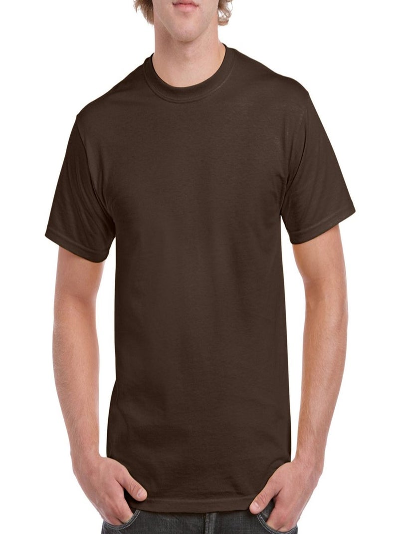 Gildan - T-shirt Marron foncé - Kiabi