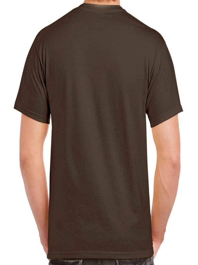 Gildan - T-shirt Marron foncé - Kiabi