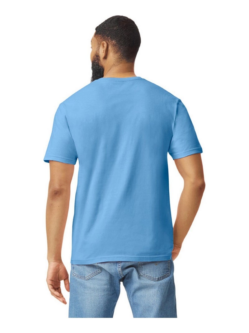 Gildan - T-shirt motif/style uni SOFTSTYLE Bleu anthracite - Kiabi