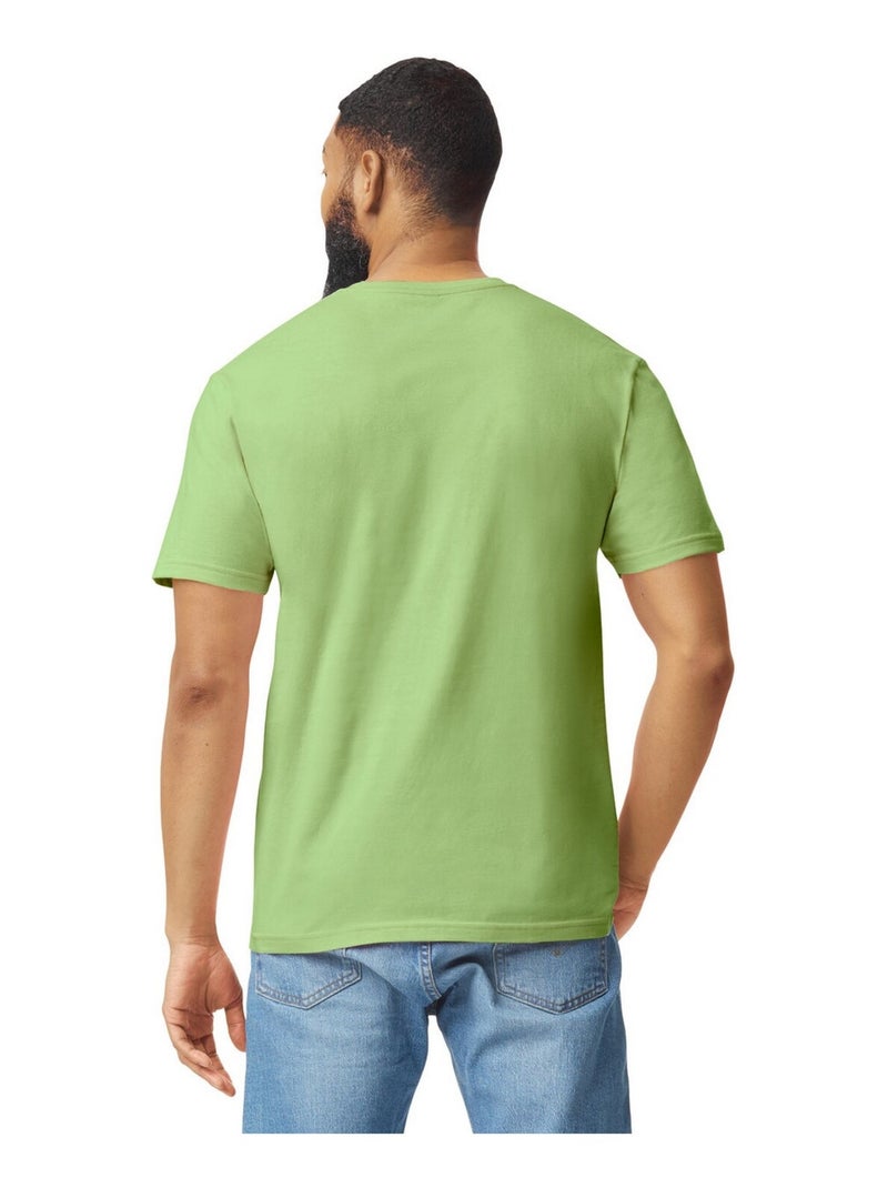 Gildan - T-shirt motif/style uni SOFTSTYLE Jaune foncé - Kiabi