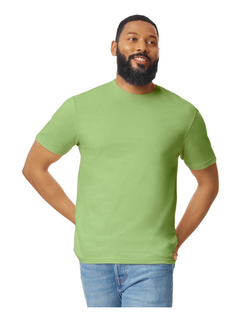 Gildan - T-shirt motif/style uni SOFTSTYLE Jaune foncé - Kiabi