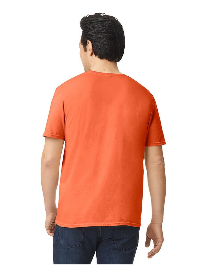 Gildan - T-shirt motif/style uni SOFTSTYLE Orange - Kiabi