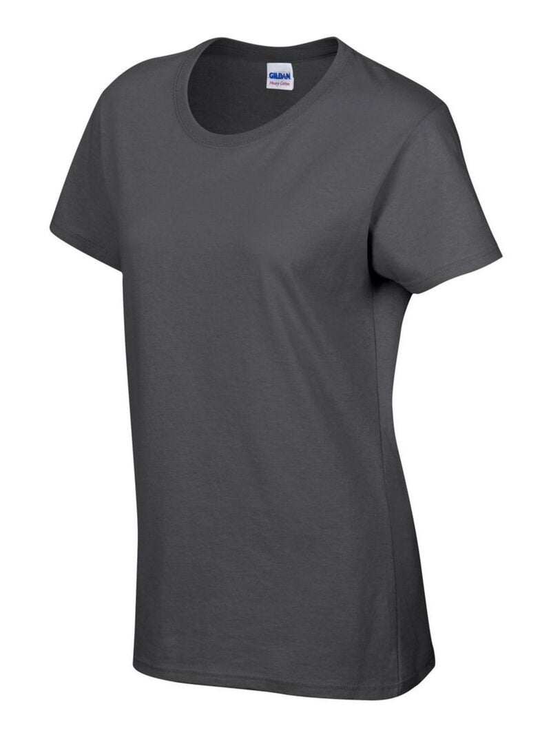 Gildan - T-shirt Noir Orange - Kiabi
