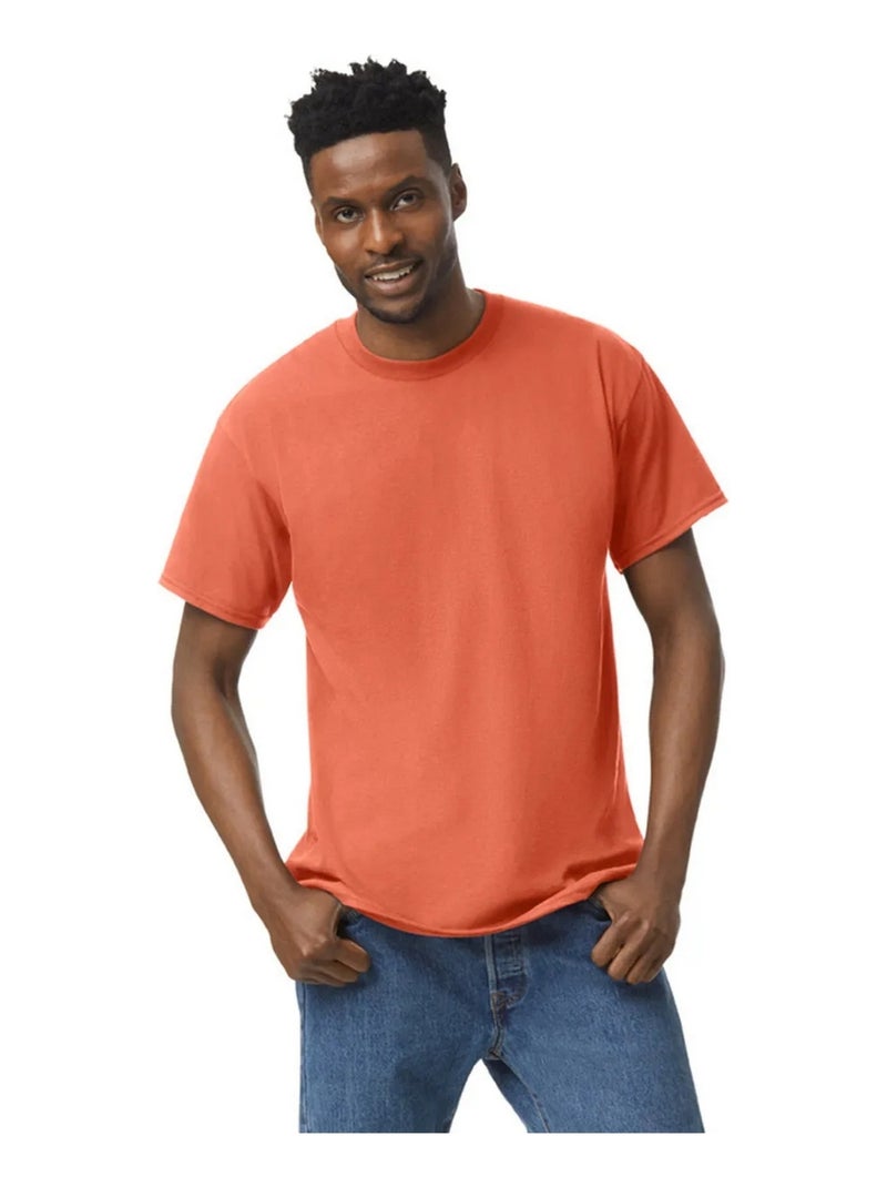 Gildan - T-shirt Orange clémentine - Kiabi