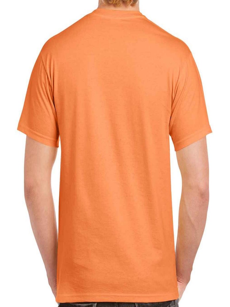 Gildan - T-shirt Orange clémentine - Kiabi