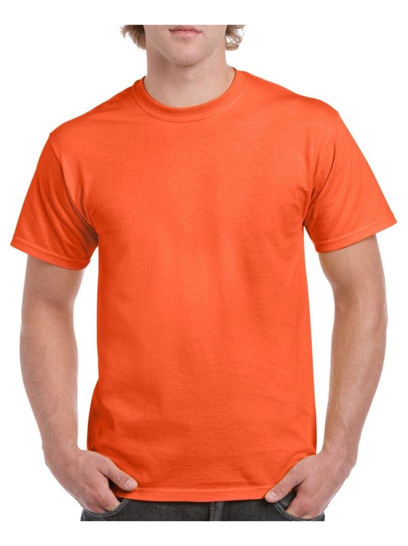 Gildan - T-shirt Orange - Kiabi