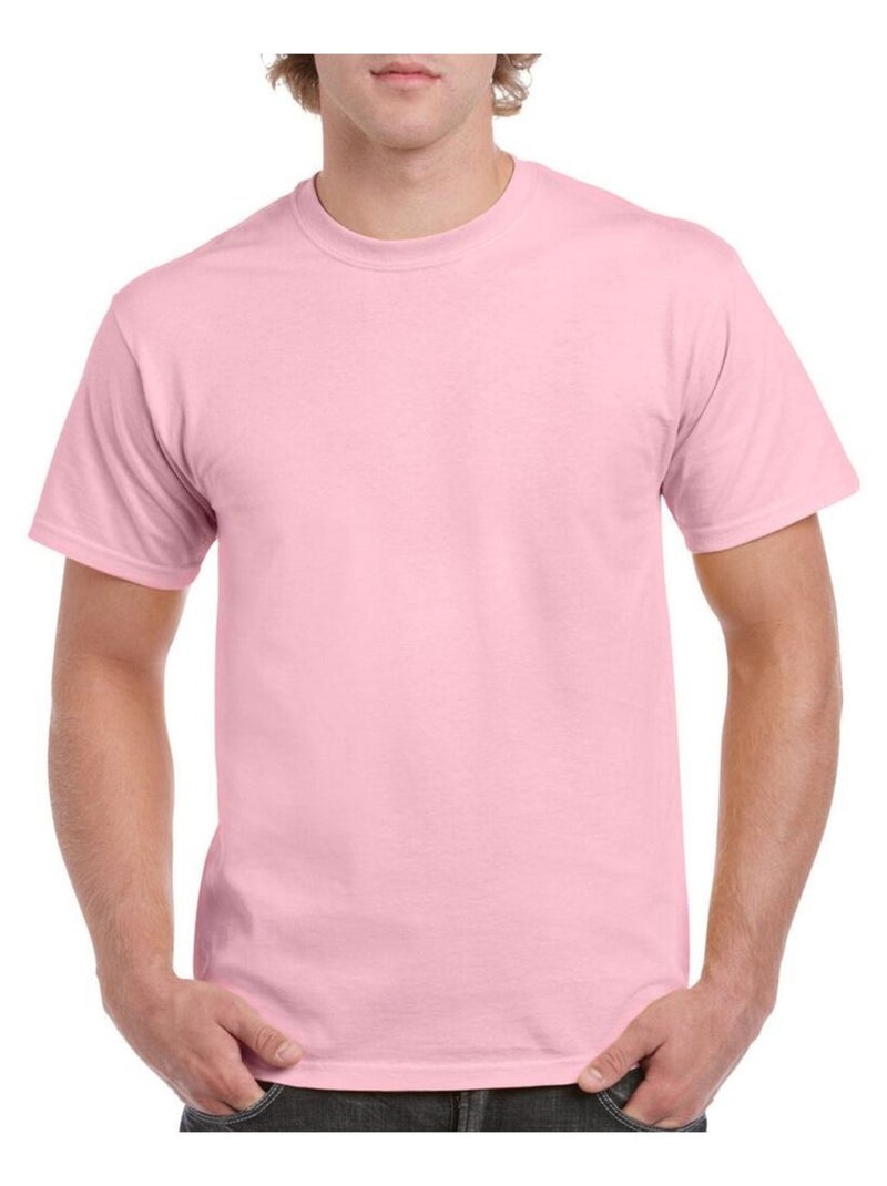 Gildan - T-shirt Rose clair - Kiabi