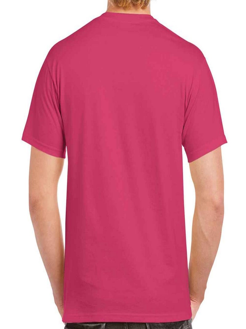 Gildan - T-shirt Rose - Kiabi